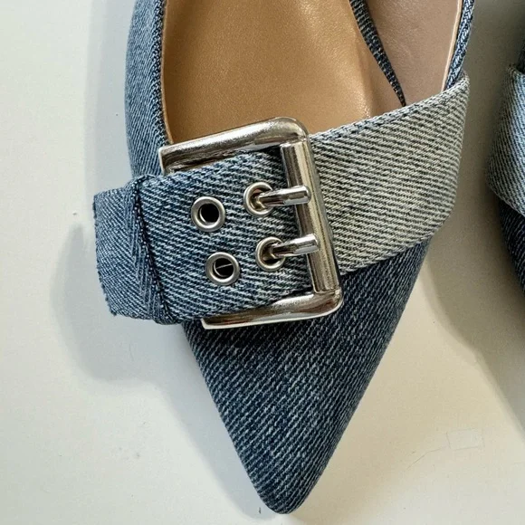 Steve Madden Denim flats - Picture 6 of 8